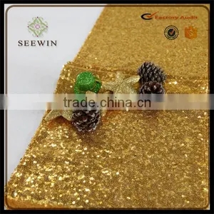 Lycra Sequin Table Runner for Wedding Banquet /home Use/party Use thumbnail-3