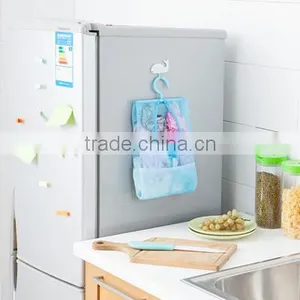 Wholesale Stock Small Order Hanging Convenient Classify Mesh Storage Bag thumbnail-2