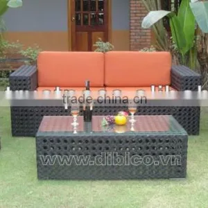 OUTDOOR WICKER SOFA thumbnail-6