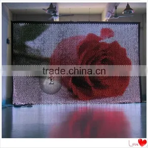 Wholesaler Dmx512 Sewn Rental Curtain Wall Led Backdrop Decoration thumbnail-6