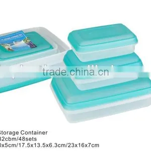 6pcs Rect. Storage Container TH-519 thumbnail-1