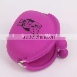 Owl Pattern Silicone Purse /Coin Purse thumbnail-4