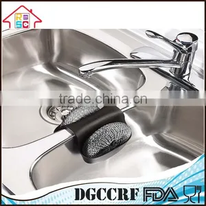 Durable Silicone Sink Caddy for Bar Soap, Sponges, Scrubbers thumbnail-1