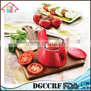 Portable Tomato Mozzarella Slicer Cutter Potato Salad Fruits With Stainless Steel Blade thumbnail-1