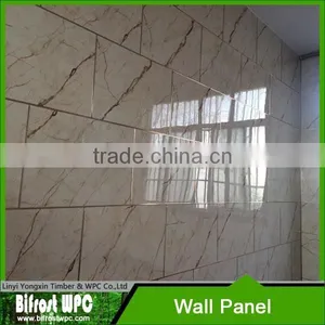 Low Price Beautiful Marble Texture UV Wall Panel , Waterproof Marble Color Board thumbnail-2