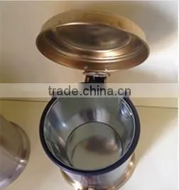 Metal Garbage Bin Foot Pedal Garbage Bin Garbage Can Dust Bin thumbnail-4