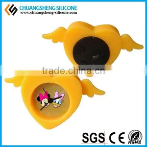 Angel Wings Shape Clock, Silicone Clock, OEM Clock thumbnail-3