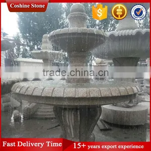 Outdoor Natural Stone Craft Granite Water Fountain thumbnail-1