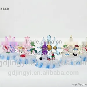 2015Dongguan Acrylic LED Color-changing Snowman and Snowflake thumbnail-2