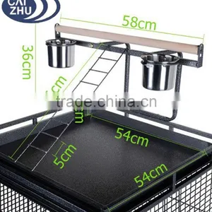 Parrot Pet Aviary Bird Cage 170cm Black Shopiverse Deal thumbnail-3