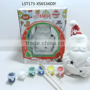 Ceramic Diy Paint Statue for Christmas Gift thumbnail-4