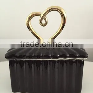 Fashion Ceramic Jewelry Box Square thumbnail-2