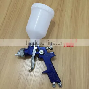SAT1191 High Pressure Sprayer Hvlp Paint Pressure Tank Powder Coating Spray Gun Prices thumbnail-1