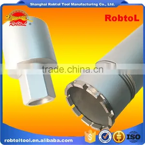 4" Three Section Concrete Diamond Core Drill Bits Hole Saw Masonry Asphalt Cement Brick Block thumbnail-1