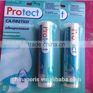 Good Quality Camping/travel Compressed Towel for Easy Using thumbnail-1