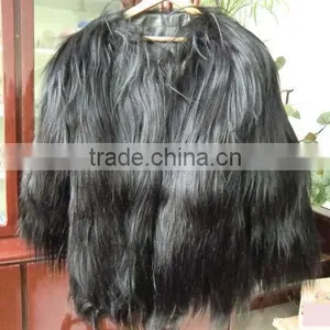Long Goat Hair Women Coats thumbnail-1