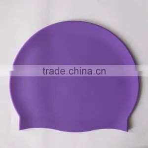 Adult Customized Logo Swimming Pool Silicone Latex Swim Cap thumbnail-4