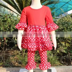 New Design Christmas Baby Clothes With Red Bowknot Wholesale Price thumbnail-1