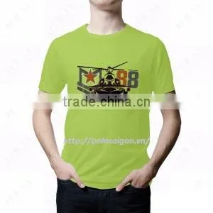 Men t Shirt, Short Sleeve, 100% Cotton, Sreen Printing thumbnail-1