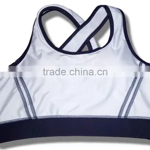 Ladies Fitness Sports Bra Made of Lycra thumbnail-1