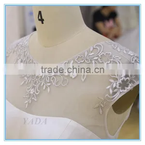 Elegant Screen Cloth Embroidery Satin Weddings Bridesmaid Dresses Maxi Dress thumbnail-6