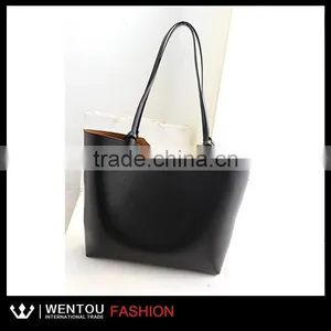 Fashionable Preppy Women PU Shoulder Bag thumbnail-3