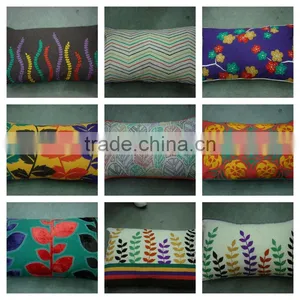 Beautiful Colourful Embroidered Cushion Covers Collection thumbnail-1