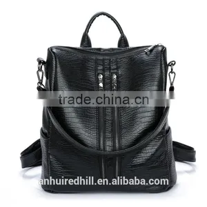 R1890H Backpack Bag 2017 New Fashionis Student Serpentine Fashion Leisure Backpack Korean Stitching thumbnail-1