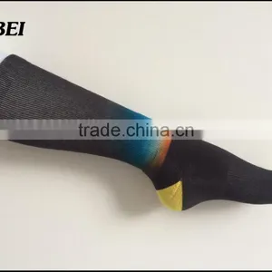 High Quality Sunny and Mountain Photo Digital Print Crew Fashion Sport Socks thumbnail-1