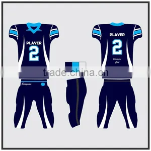 Custom Fully Spandex Integrated Sublimated American Football Uniform With Free Mock Ups and Free Samples thumbnail-6