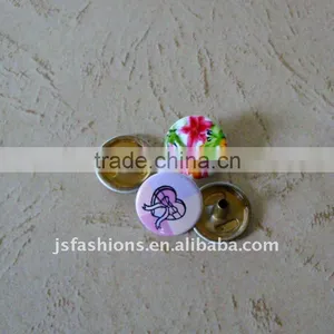 Flower Pattern Snap Button thumbnail-1