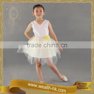 Sweety Elegant Pure Color Girls Princess Dress thumbnail-1