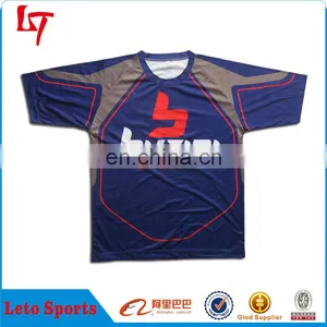Wholesale Logo Sublimation Lacrosse Shirt Custom Royals Jersey thumbnail-3