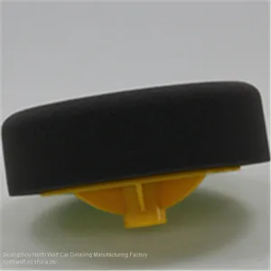 Cutting & Shine Sponge Foam Buffing Pads 6inch Orange Color thumbnail-5