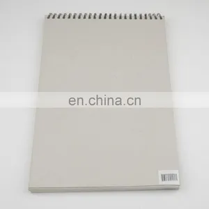 150gsm 60 Sheets Peforated Wire Bound Grey Hard Cover A3 Sketch Pad thumbnail-2