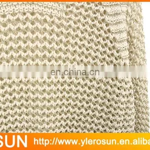 Ladies Crocheted Long Sleeve Pullover Cable Knit Sweater thumbnail-2
