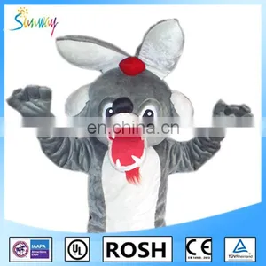 OEM Design Cute Inflatable Timber Wolf Fur Costume for Advertising thumbnail-5