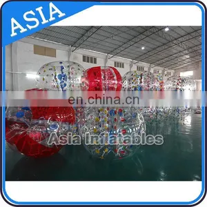 2017 Popular Sale PVC or TPU Dia 1.2m 1.5m 1.8m Inflatable Human Hamster Ball Zorb Ball Battle Ball thumbnail-1