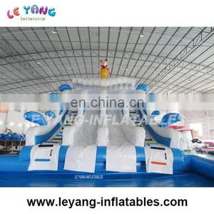 Water Park Sliding in Amusement Park / Inflatable Mini Water Theme Park thumbnail-1
