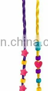 2015 New Fashion DIY Toy Set Colorful Feather/synthetic Clip-in Hair Extension for Kids-1 thumbnail-3