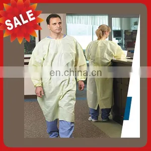 Disposable Nonwoven Isolation Gown thumbnail-1