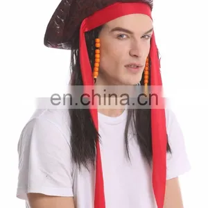 Carnival Pirate Party Wigs With Hats MW-005 thumbnail-3