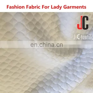 SHAOXING Importers 96% Polyester 4%spandex Textured Double Knit Jacquard Fabric thumbnail-1