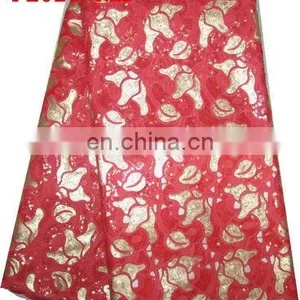 African Fashion French Lace/organza Lace/sequin Lace (FL521) thumbnail-2