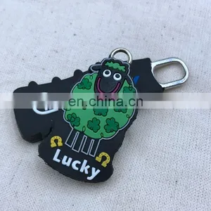 Sinicline Factory Price Wholesale Custom Quality Sportswear Rubber Silicone Zipper Pull thumbnail-4