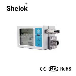 Cheap Micro Digital Air Gas Mass Gas Flow Meter thumbnail-2