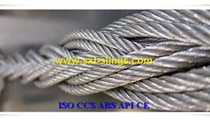 Point Line Contacted Steel Wire Rope Supplier 4V*39S+5FC thumbnail-3