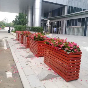 Nontoxic Outdoor Flower Boxes Red Environmental Protection thumbnail-1