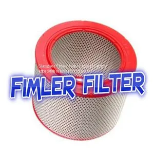 Replacement Vacuum Pump Paper Cartridge for Dust Filter F 65-100, 71213283 thumbnail-1