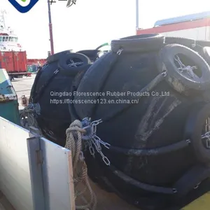 D2.5mL3.5m Ship Marine Floating Fender to Lithuania thumbnail-3